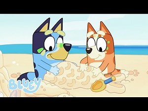 Bluey in Hindi | Best Outdoor Bits with Bluey 🛹💙 | देखिये Hindi Cartoon for Kids 💙 🇮🇳