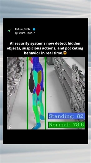 AI Can Now See Hidden Objects on Your Body in Real Time 😱 #shorts