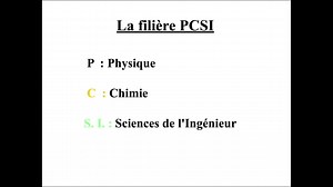 COLLEGE ET LYCEE CHAPTAL - CPGE PCSI