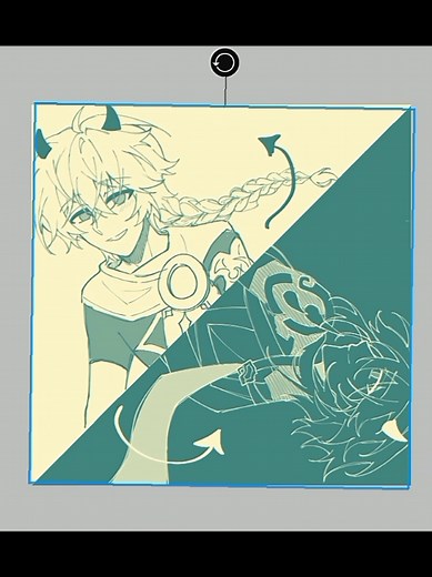 Explore Xiao and Aether in Genshin Impact Art