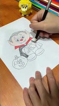 Halloween Vampire Drawing Tutorial | Bubby Kids