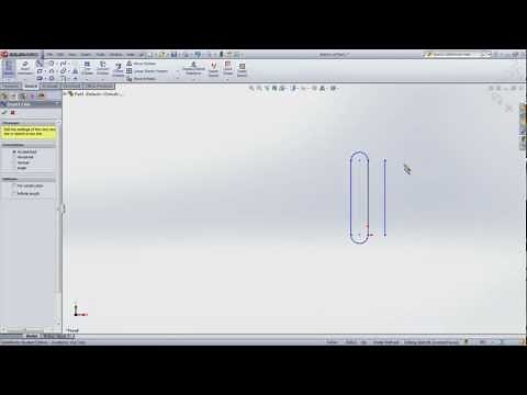 The Basics on SolidWorks Sketch Lines