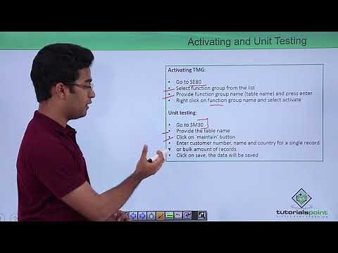 SAP ABAP - Table Maintenance Generator