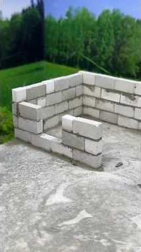 Mini House Building With Tiny Bricks and Cement | Realistic Mini Village House Model