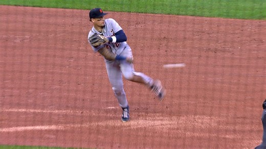 Michael A. Taylor scores on error