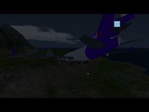 FedEx Flight 14 in SimplePlanes