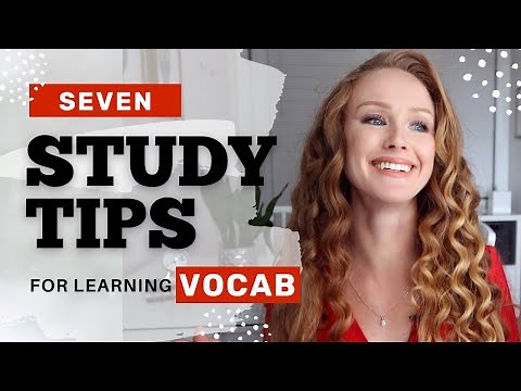7 study tips for vocab words | How to study vocab so you remember
