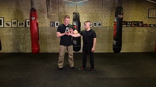 Mastering Defendo: Dropping a bad guy with a wrist-lock