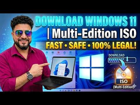 Download Windows 11 Multi-Edition ISO | Fast, Safe & 100% Legal!