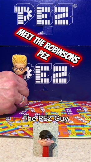 These Meet the Robinsons PEZ dispensers after the 2007 movie are great! #PEZ #pezcollector ##toys #meettherobinsons