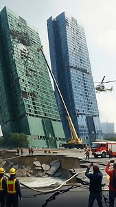 4.6K views · 4 comments | High-Rise Building Suddenly Collapses Due to Landslide Beside It! | sunshine101 | Facebook