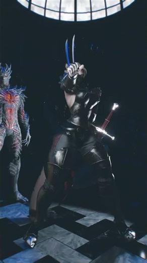 YoRHa 2B, The Knight of the Black Snow #mmd #3danimation #dance #furry