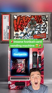 12K views · 29 reactions | Pulling PSA graded football cards from the @courtyard.io vending machine 勞 . #sportscards #tradingcards #basketballcards #baseballcards #paniniamerica #topps #football #nfl | Trove Collectibles | Facebook