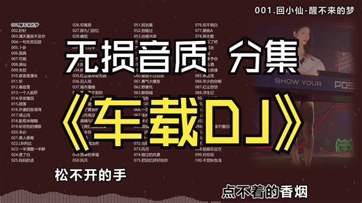 【100首热门车载DJ】一键提神不犯困、无损音质、不分集、带卡拉OK歌词、美丽DJ伴舞