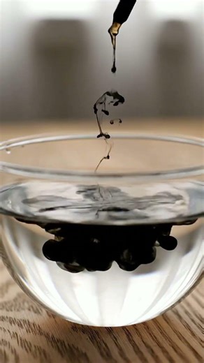 Ink Drop in Water – Satisfying ASMR 💧