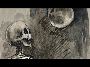 Drawing scary characters for Halloween 👻 | Spooky Character live art life Drawing.