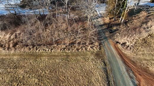 Farm and Parking Lot - Aerial