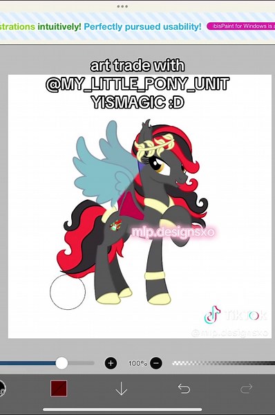 ART TRADE WITH @MY_LITTLE_PONY_UNITYISMAGIC THEIR OC GODDESS FILORA ❤️‍🔥 #mlp #mlpfandom #mylittlepony #mlpredesign #mlpoc