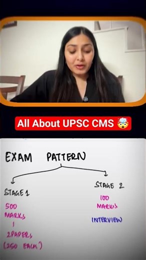 UPSC CMS 2026 Exam Pattern Decoded in 60 Seconds! #pwmeded #upsccms