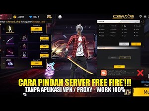 CARA PINDAH SERVER FREE FIRE TERBARU TANPA VPN & TANPA HAPUS AKUN FF UTAMA 100% BERHASIL