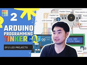 Learn Arduino on TinkerCAD at the best level EP.2 LED Projects Create projects to control various...