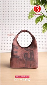 The process of making a handbag Sewing Tutorial