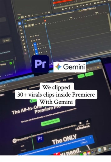Viral Spectre for Adobe Premiere Pro analyzes your footage and identifies potential high-engagement moments using AI. It helps editors quickly locate clips suited for short-form content like Instagram Reels, TikTok, and YouTube Shorts without manually reviewing long timelines. Runs directly inside Adobe Premiere Pro and helps streamline short-form clip selection from long-form videos. #adobe #premierepro #editing #clipping #plugin
