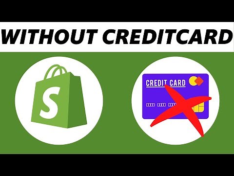 How to Start Shopify Dropshipping Without CreditCard! (Easy)