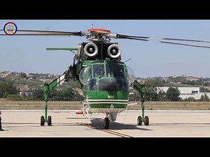 Start-up Sikorsky S64F "Orso Bruno" @ Pescara (LIBP/PSR)