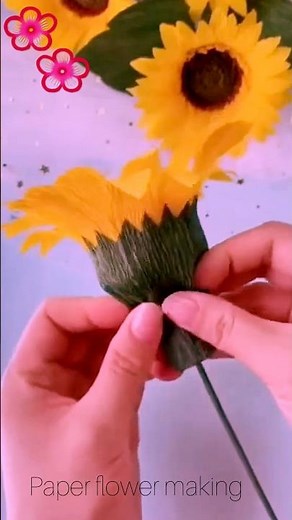 paper flower making 💐❤️😲 - hello origami #diy #flowers