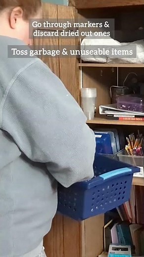 5 minute tasks to declutter craft supplies FAST! Declutter with me | Spring Declutter Challenge