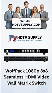 WolfPack 4K 30 Hz 8x8 HDMI Switcher with Apps & WEB GUI 5