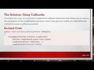 Resolving the LoadScores Issue with Google Play Games in Unity