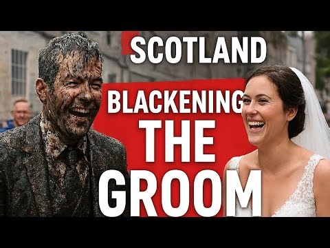 Scotland’s Messiest Wedding Tradition: Blackening the Groom