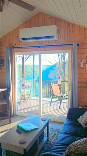 Bluffside Cabin Escape 🌿 River Views & Peaceful Forest Vibes