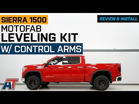 2019-2025 Sierra 1500 MotoFab Leveling Kit with Upper Control Arms Review & Install