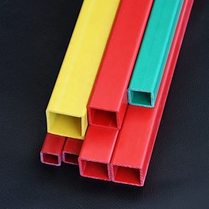 [Hot Item] Hot Sale Rectangular PVC Pipe Profile PVC/ABS/HDPE Plastic Square Tubing