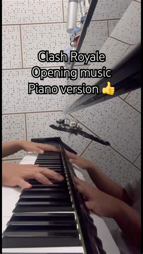 Clash Royale opening music - piano version #piano #pianocover #pianosong