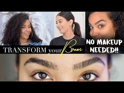 5 ways to TRANSFORM your BROWS without MAKEUP