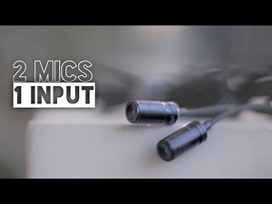 2 Microphones 1 Input | How to record two microphones