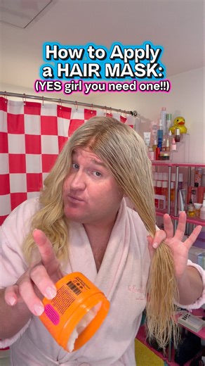 ✨How To Apply A Hair Mask (YES you need one!) #hairmask #damagedhair #hairtips #haircare #hair