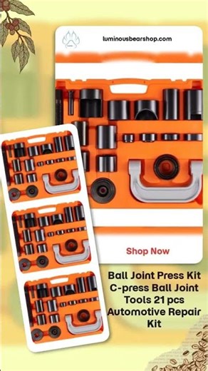 Ball Joint Press Kit C-press Ball Joint Tools 21 pcs Automotive Repair Kit