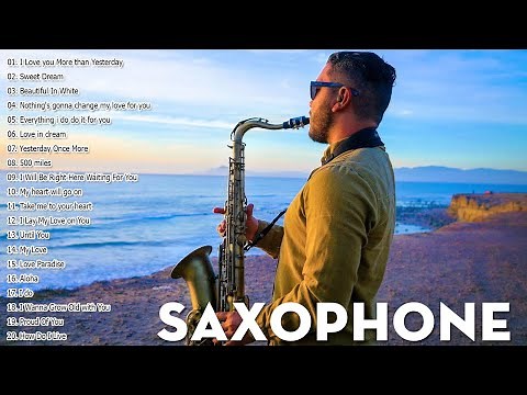 Saksofonowe instrumentalne melodie ♫ Muzyka saksofony #2