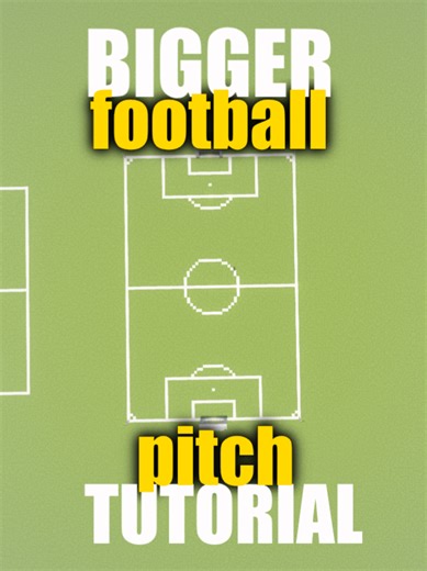 NEW Minecraft Football Pitch Tutorial! #minecraft #minecrafttutorial #minecraftbuilding #howtotiktok #tutorial Bigger scale football pitch tutorial! This is the size of pitch I use for all of my new football stadiums! Premier League, UEFA Champions League UCL, FIFA World Cup, non-league/national league, la liga, serie a, spl, bundesliga, EFL Championship, and plenty more! New Stadium Tutorial Part 1! How to build a football pitch with dimensions.