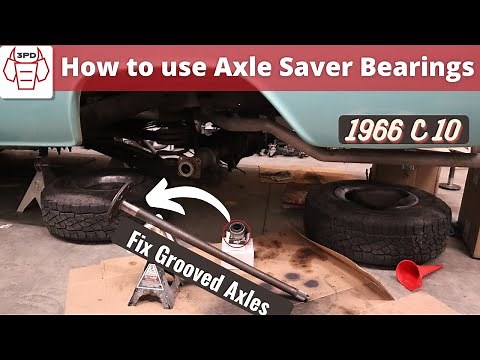 Axle Repair Bearing Installation - Chevy C10