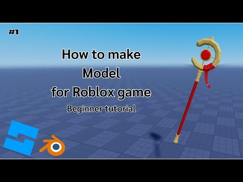 How to make model for Roblox studio | Beginner tutorial! #1