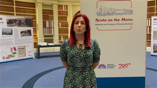 5K views · 63 reactions | Introducing the new NRS exhibition Scots on the Move: Railways & Tourism in Victorian Scotland. Archivist Veronica tells us what's coming down the track  Get on board at General Register House, 2 Princes Street, Edinburgh. Admission is free, 9 am - 4 pm on weekdays. #Railway200 bit.ly/NRS-Summer-Exhibition | Scotland's People | Facebook