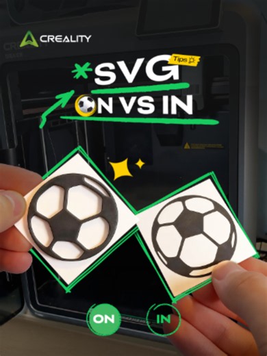 Add SVG to 3D Models: Emboss & Engrave in Creality Print