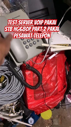 Testing a VoIP server using a used STB part 2 #STB
