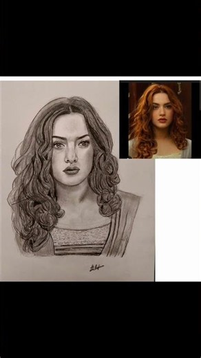 #Photo to #Portrait - #Kate #Winslet #Titanic